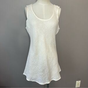 FLAX Linen Sleeveless Tunic Top